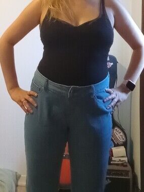 Cropped Skinny Jeans High Rise